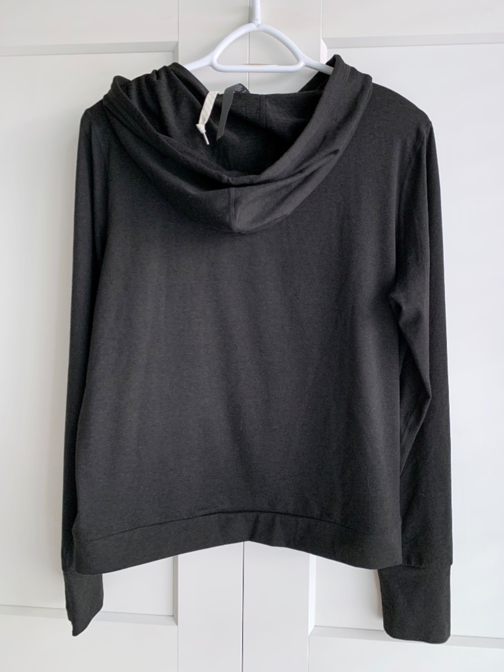 Vuori Halo Essential Hoodie Pullover Women's size L Black Heather - Picture 3 of 6